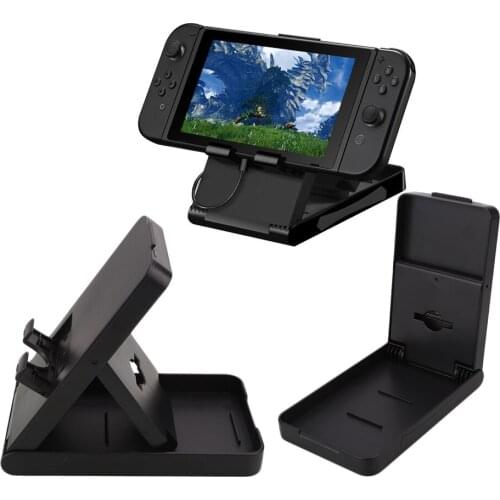 50PCS a lot High quality Compact Bracket Playstand Stand Holder Support DesktopFrame for Switch NS Console