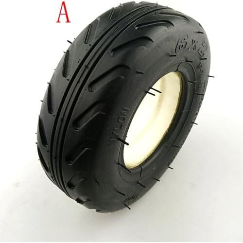 6X2 Solid tire 6x2 Pneumatic tyre inner tube Electric Scooter Wheel Chair Truck Use 6 inch Tire Tyre F0 Pneumatic Trolley Cart