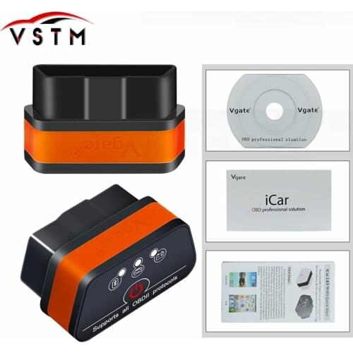 ICar2 ODB 2 ELM327 Bluetooth or Wifi OBD2 Auto Diagnostic Scanner for Android IOS OBD2 Scanner EML 327 Wifi Auto Diagnosis
