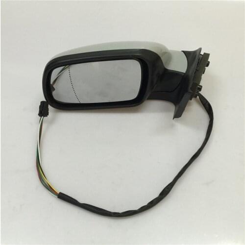 STARPAD For Peugeot 307 electric car side mirror view mirror outside mirrors (manual folding with a decorative cover)