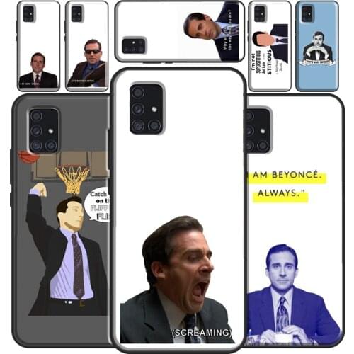 Michael Scott The Office Case For Samsung A32 A12 A42 A52 A72 A02 A10 A20 S A40 A50 A70 A21S A20e A31 A41 A51 A71