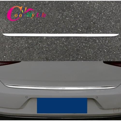 Color My Life Stainless Steel Car Trunk Decorate Cover Trim for Volkswagen VW Golf 7 7.5 MK7 MK7.5 2013-2020 Rear Bumper Sticker