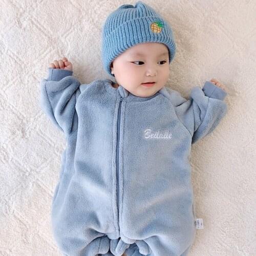 Baby Fashion Cute Rompers Boy Girl Clothes Cotton Newborn Baby Toddler Costume Jumpsuits Infant Onesies Winter Stich Pajamas