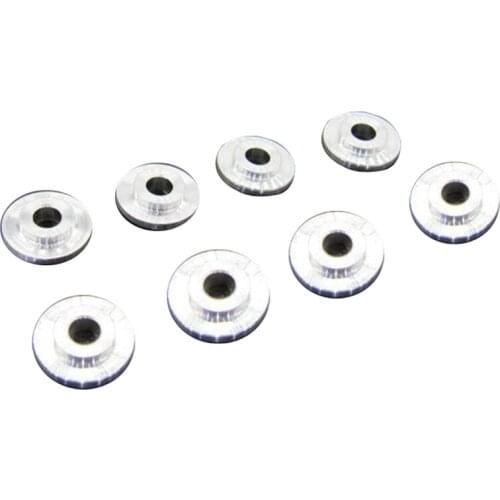 FBIL-8Pcs Countersunk Umbrella Flat Head Round Head Screw Concave Conical Groove Washer for MN D90 D91 MS RC Car Parts