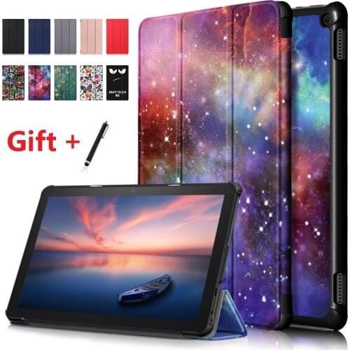 Leather Case Cover for New Kindle Fire HD 10 2021 Ultra Thin Magnet Stand for Fire HD 10 Plus 11th Generation 10.1 Inch Shell