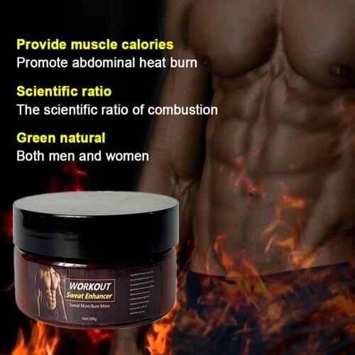 Fat Burning Cream for Belly Sweat Cream for Men and Women Weight Loss Workout Slimming Enhancer for Stomach SUB Sale