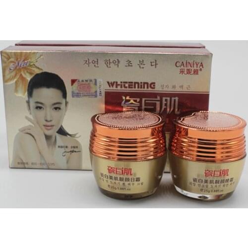 Hot Sales Cainiya whitening fade out day +night cream for fades-out ages spots brown skin marks dark pigmentation black spots