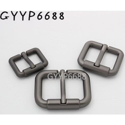 10-30-100 pieces 3 sizes matte gun black slider buckle for chain bag adjustment buckles handbag accessories