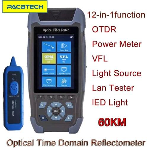 NOVKER OTDR 1310/1550nm handheld smart mini pro multifunction OTDR High quality stable hot original OTDR 24DB NK3200D