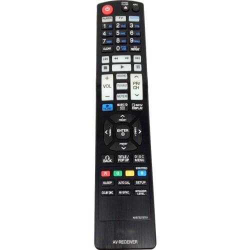 NEW Genuine Originsl for LG AV Receiver Remote control AKB73275701