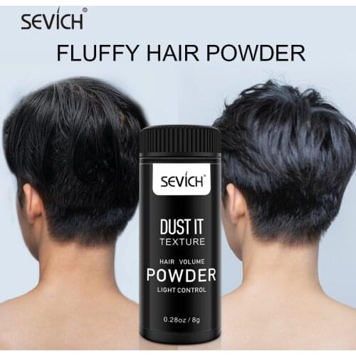 Sevich Fluffy Hair Powder Modeling Hairdressing Tools Finalize Hair Natural Volumizing Makeup Hair Styling Gel Hair Powder 8g