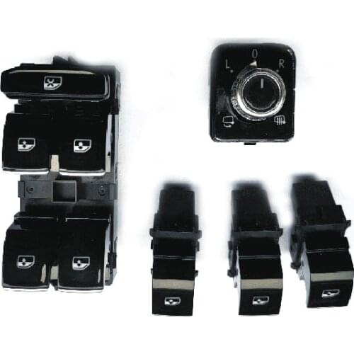 Folding mirror switch Side Window Regulator Lever Switch Window Glass Lifter Switch For Passat B8 For Tiguan L