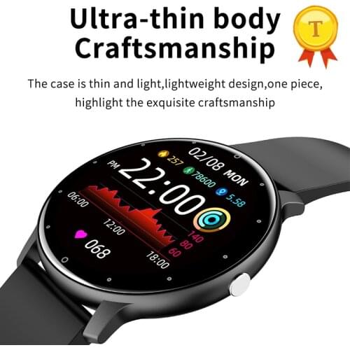 2021 best selling Women Smart Watch Lady Men Sports Fitness Smartwatch Sleep Heart Rate Monitor Waterproof Watch For IOS Android