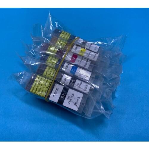 YOTAT 6pcs Compatible BCI325 ink cartridge BCI-325 BCI-326 for Canon PIXUS MG8130 MG6130 printer