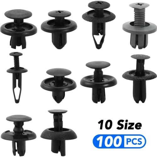 Universal Mixed Auto Fastener Vehicle Car Clips Rivet for toyota chr corolla camry prius venza prado Rav4 Auris Yaris aygo