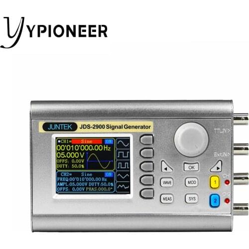 YPioneer JDS2900 15MHz/30MHz/40MHz/50MHz/60MHz DDS Function Generator Dual Channel Arbitrary Waveform Signal Source