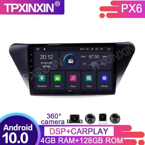 128G Android 10.0 For Lifan X50 1 2015-2019 Car Multimedia Player GPS Navigation Head Unit Auto Radio Audio Stereo Tape Recorder