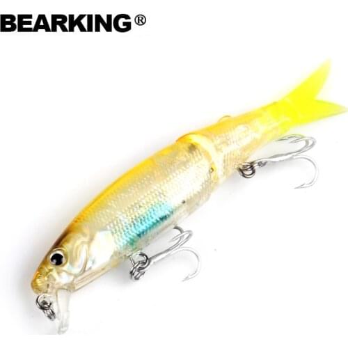 8.8cm 7.2g Bearking New 1PC New Arrival Hot Sale Minnow Hard Fishing Lure 2017 hot Fishing Tackle Artificial Lures Bait