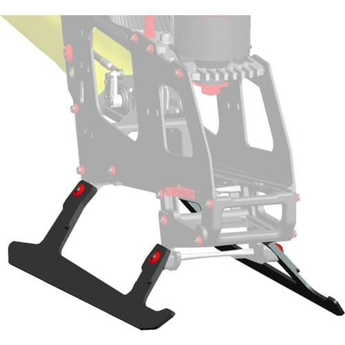 ALZRC - Devil 505 FAST Carbon Fiber Landing Skid Set - 2.0mm D505F43 for RC Helicopter