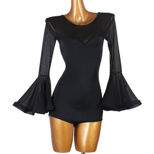 Bodysuit for Ballroom Dance Competition Dresses Waltz Tango Dance Dresses Standard Flamenco Costume Customize