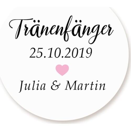 DouxArt 100PCS 4CM Sticker Personalized Wedding, Marriage Favour Party Communion Label Gift Package Seal