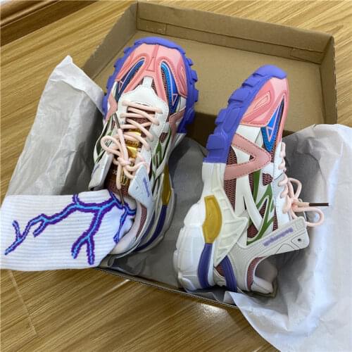 Womens Sneakers 2021 Colorful Summer Shoes for Girls Fashion Women Chunky Sneakers Brand Designers Casual Shoes