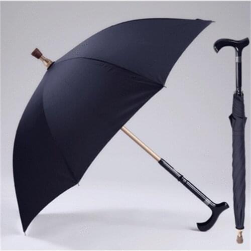 Multipurpose Old man cane climbing umbrella Wear-resistant cane umbrella Non-slip walking stick umbrella