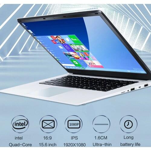 15 inch Laptop With 8GB RAM 1TB 512G 256G 128G 64G SSD Notebook Computer Quad Core Netbook Students Ultrabook With Win10 OS