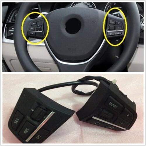 Audio Cruise Steering Wheel Control Switch For BMW 5 6 7 Series F10 F11 F12 F06