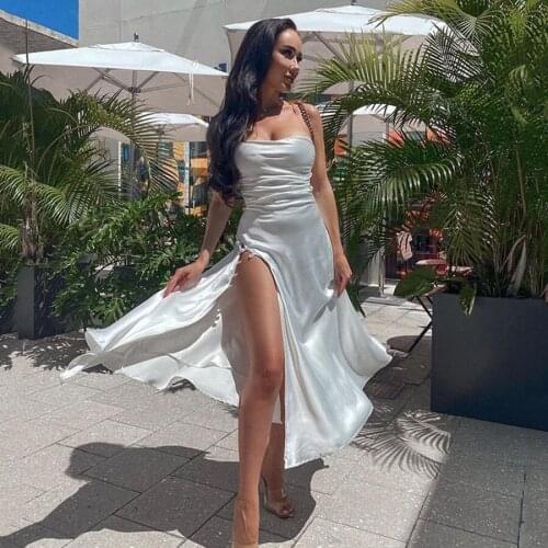 Летние платья с разрезом Pzhk China At AliExpress