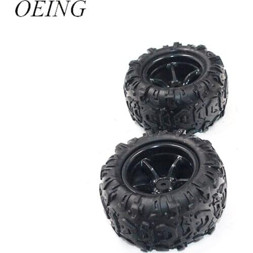 PX 9300-21 2PCS Rubber Tire RC Racing Car Tires 9300&9302 1/18 Scale On Road Wheel Rim Fit For For RC Car