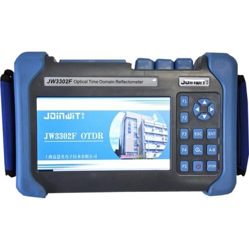 ZHWCOMM Handheld JW3302F OTDR 1310/1550nm Optical Time Domain Reflectometer VFL function Visual Fault Location Function