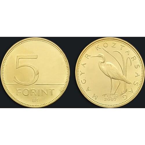 Hungary 5 HUF 2009 100% Real Original Coin Uncirculated Unc Collect Coins