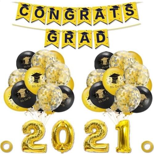 Graduation Balloon Kit, Party Decorations for New Year, New Years Day, Graduation, Anniversary Celebration