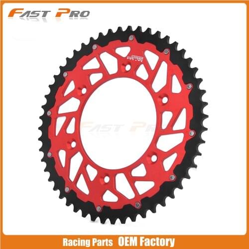 Motorcycle Free Shipping CNC Rear Chain Sprocket For HUSQVARNA TX TE TC FC FS FE 125 150 250 300 350 450 501 Rally