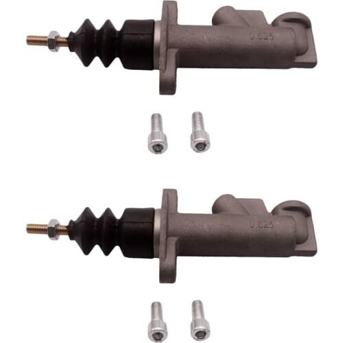 2x Racing Clutch Master Cylinder 0.625 Bore Thread For Hydraulic Handbrake