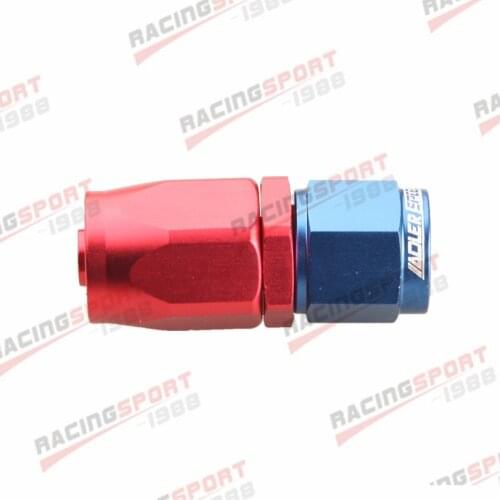 -6AN AN6 straight SWIVEL OIL FUEL GAS LINE HOSE END FITTING ADAPTOR