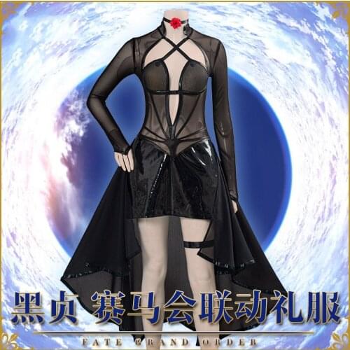 Anime Fate Grand Order FGO Jeanne dArc Alter Jockey Club linkage Dress Sexy Uniform Cosplay Costume Halloween Women FreeShipping