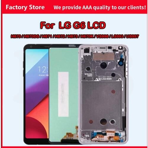 For LG G6 LCD display touch screen Digitizer Assembly screen Replacement for LG LS993 US997 H872 H870 H873 VS998 Repair Parts
