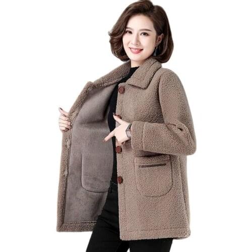 JQNZHNL Women's Wool Coats