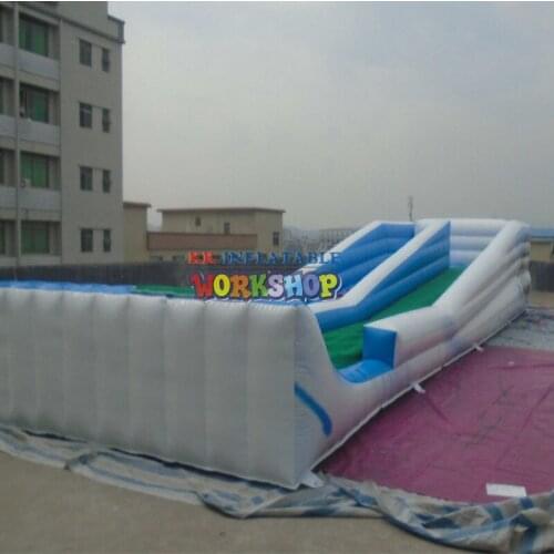 Skiing Sport ,Snowland Inflatable Surf slide , Surfboard Deluxe slide for sales