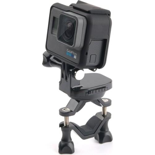 GP433 Bicycle Motorcycle Handlebar Mount for GoPro HERO6 /5 /5 Session /4 Session /4 /3+ /3 /2 /1 / Fusion, Xiaoyi and So on