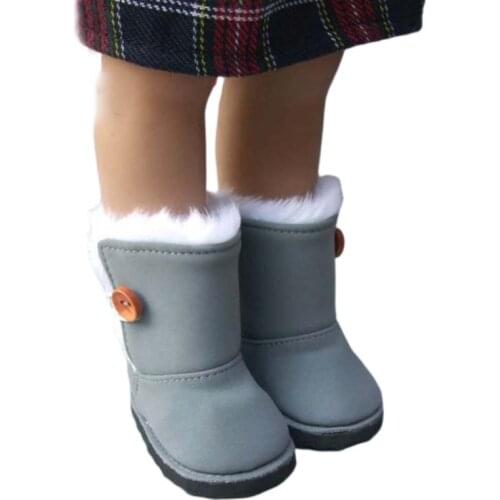 Doll Boots fits for 43cm Reborn Baby Doll football 7cm sport Shoes for 45cm doll children gift