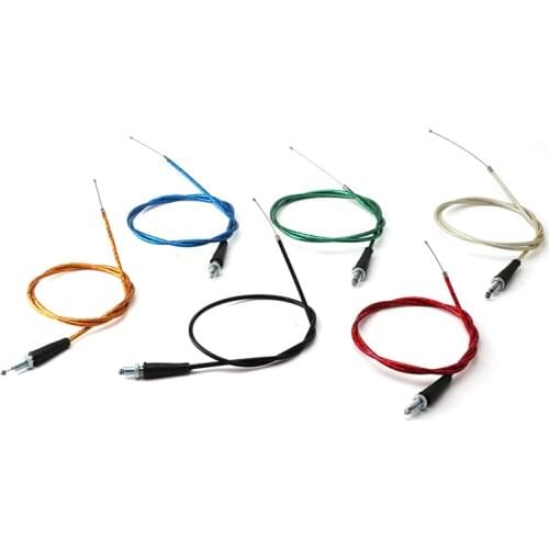 The new Motor Trail Bike Motocross 950mm 1200mm straight-head motorcycle throttle oil cable is suitable for motorcycle pit dirt