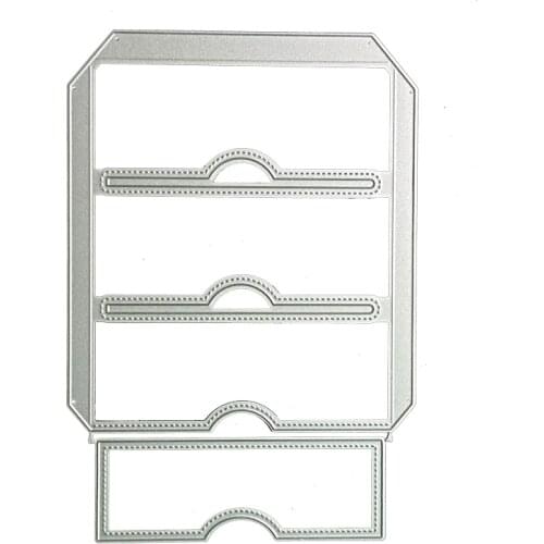 YINISE CUT Metal Cutting Dies For ScrapbookingStorageBoxStencils Scrapbook DIY Album Cards Decoration Embossing Die Cuts Cutter