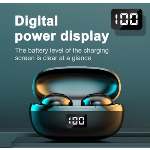 TWS Bluetooth 5.0 Earphone Stereo Wireless Headphones Sports IPX7 Waterproof Headsets WIntelligent Touch Control Inear Heads