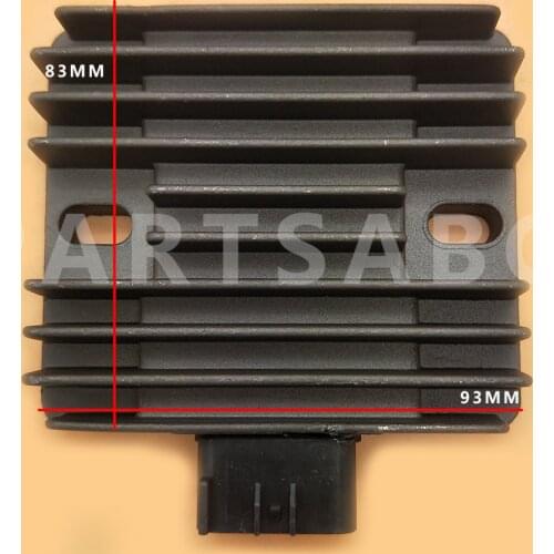 PARTSABCD HISUN 500CC 700CC ATV QUAD VOLTAGE REGULATOR Rectifier Hisun 500-700 H700 Regulator ATV PARTS