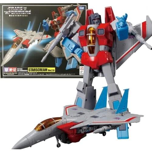 Transformers Masterpiece Edition Mp-52 Autobot Starscream 2.0 Action Figure Robot Collection Model Toys
