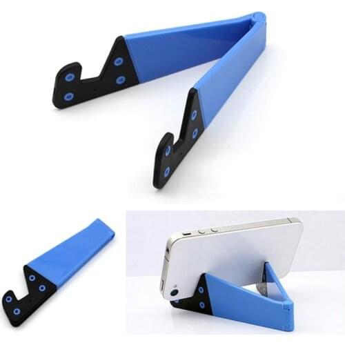 V-Shaped Phone Holder Foldable Cellphone Support Stand For IPhone 12 Tablet Samsung Adjustable Mobile Smartphone Holder Stand