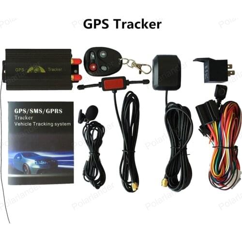Promotion !!! Car GPS Tracker System GPS GSM GPRS Vehicle Tracker Locator TK103B with Remote Control SD SIM Card Anti-theft